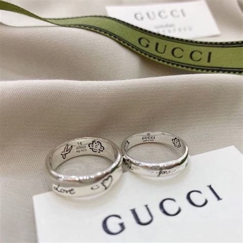 gucci romgs|Gucci couple ring.